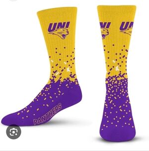 Northern Iowa Panthers Splash Zone Youth Crew Socks